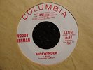 WOODY HERMAN / Sidewinder - Rare COLUMBIA MOD JAZZ White Label Promo 45 - WLP