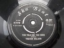 TREVOR WILSON - You Told Me You Care 7'  1965 SUPER RARE SKA BEAT VG Listen