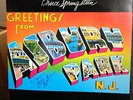 BRUCE SPRINGSTEEN GREETINGS FROM ASBURY PARK AUTOGRAPHED SIGNED VINYL LP RARE