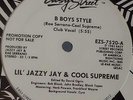 PROMO* Lil' Jazzy Jay & Cool Supreme - B Boys Style *ELECTRO, HIP HOP* Scarce