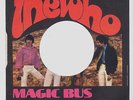 THE WHO copertina del 45 giri MAGIC BUS holed / cut sleeve PRO ITA