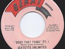 SEXTETTE UNLIMITED   BOOT THAT THING PT # 1 & 2   NM RARE FUNK NORTHERN SOUL 45