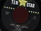 TONI  and THE SHOWMEN. TRY MY LOVE / BEWARE. MONSTER NORTHERN SOUL 45. NM. HEAR