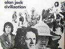 ALAN JACK CIVILIZATION bluesy mind FRENCH LP 1970 BYG 529 011 EX