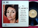 HMV Stereo, SAN 140-2, UK ed1,  BIZET: Carmen, CALLAS, PRÊTRE, NM