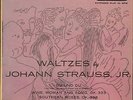 WARHOL Cover - Johann Strauss Jr. Waltzes - 45 rpm E.P. - RCA CAMDEN CAE 158