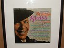 LP FRANK SINATRA-SINATRA'S SINATRA  FRAMED NO C.O.A. MANCAVE DECOR