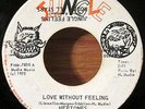 Reggae 45 THE HEPTONES Love Without Feeling JUNGLE Records Ex