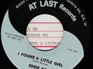 EDDIE BO I Found A Little Girl - Hold Me R&B NOLA MOD At Last Records