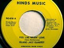 * ISLAND JAZZ QUARTET Feel Like Makin Love RARE ISLAND AFRO FUNK   DRUMS 45 Hear