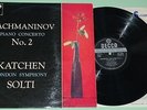 Julius Katchen & Solti Rachmaninov ORIG Decca WBg SXL 2076