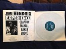 Jimi Hendrix Eric Clapton Ginger Baker John Mayall Jack Bruce CREAM LP Munia
