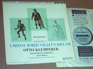 SAX 2393 Mendelssohn MIDSUMMER NIGHT'S DREAM Klemperer 1st COLUMBIA Blue Silver