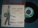 45T 372.905 juke box pochette plastique philips insert d epoque johnny hallyday