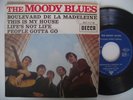 THE MOODY BLUES Orig. Frankreich Decca EP TOP SCHÖNER ZUSTAND  M- 1966