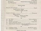 circa 1920  Jascha Heifetz  broadside / Program BOSTON'S WOOLSEY HALL