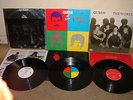 3 x QUEEN & FREDDIE MERCURY LPs THE GAME/HOT SPACE/THE WORKS EX £5 EMA795/797+1