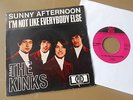 The Kinks - Sunny afternoon, orig. Pye german 7
