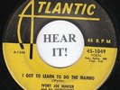 R&B POPCORN 45 Ivory Joe Hunter (Atlantic 1049) I Got to Learn to Do the Mambo