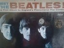 THE BEATLES. MEET THE BEATLES. U.S.A. LP. CAPITOL PURPLE LABEL. ST 2047. STEREO