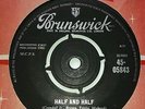 Half And Half/Cheat On Me, Baby - Rockin' Saints - 45rpm Brunswick 1960