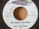 THE SUPERBS * the wind is blowing/better get your own* DORE 764 PROMO  rare soul