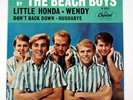 4-BY THE BEACH BOYS little honda HUSHABYE wendy DONT BACK DN 4 song 45 EP w/ PS