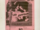 LED ZEPPELIN-LP- BBC ZEP- ROYAL ALBERT HALL 71- RARE 