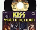 Kiss Single Shout it out loud / Nothin´to loose Bellaphon BF 18571