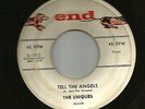 DOOWOP R&B-- UNIQUES--TELL THE ANGELS - HEAR BOTH-1958 END