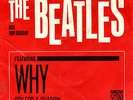 THE BEATLES, WHY/CRY FOR A SHADOW, ORIG 1964 WITH RARE TITLE SLV