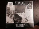 Nirvana Bleach LP. Newbury Comics 2014 Limited 750 Clear/white Colored Vinyl
