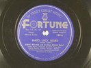 Jimmy Milner Band (r+b 78 rpm) HARD LUCK BLUES / BOOTY GREEN   Fortune 130 VG++