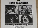 The Beatles -The Long And Winding Road- MINT Swedish/German PS  (Wings/Lennon)