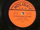 RED HOLIDAY 2607-LOVE NOTES-IF I COULD MAKE YOU MINE/DONT GO -E - DOO WOP