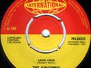 Kingsmen Original UK 45 Louie Louie EX 1963 Pye 7N 25231 Garage Frat Rock