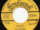 Jaytones-The Clock-Brunswick Doo Wop 45 