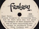 78 RPM RARE UNIQUE JAZZ RECORD BY DAVE BRUBECK ON FANTASY 535 MUST SEE / VG+++E-
