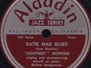 78 RPM RARE HOT BLUES GUITAR & VOCAL  LIGHTNIN' HOPKINS ALADDIN 167 MUST SEE/EE-