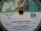 MICHELE ARNAUD_L'ILE SAINT LOUIS_LEO FERRE__DUCRETET Y 8531