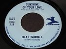 Ella Fitzgerald   Sunshine of Your Love   Prestige   jazz funk 45 RVG HEAR