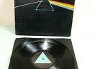 PINK FLOYD DARK SIDE OF THE MOON SOUTH AFRICA RARE SOLID BLUE TRIANGLE1973