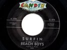 BEACH BOYS 45 Surfin/Luau Candix HEAR Scarce