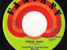Creedence Clearwater Revival Fantasy 619 45 Proud Mary promotional