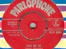 THE BEATLES*LOVE ME DO*P.S.I LOVE YOU*LISTEN TO BOTH SIDES