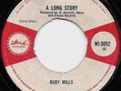 RUDY MILLS  A LONG STORY  UK ORIG  DERRICK HARRIOTT PROD ROCKSTEADY ANTHEM