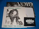 MINOR THREAT LP Try Not To Forget TEST + poster and patch unplayed