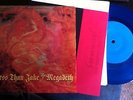 1st pressing LESS THAN JAKE MEGADETH Blue Swirl LTJ Vinyl Record 7