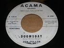 Zen Fuller 45 Doomsday promo R&B northern soul Acama 7