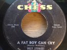 BILLY STEWART northern soul 45 A Fat Boy Can Cry/Count Me Out   Chess